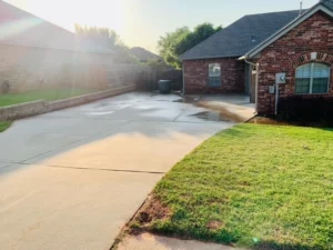 Oklahoma City driveway cleaning